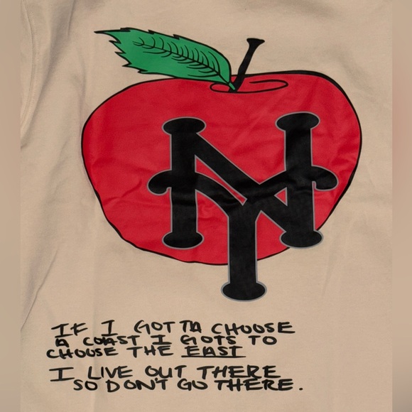 🌴🍎 NWT! Homme+Femme California to NYC Hoodie - Picture 6 of 16